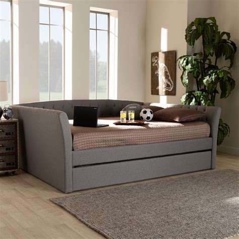 trundle bed upholstered